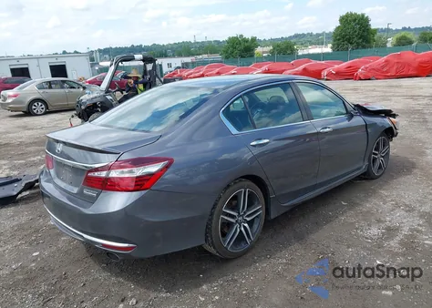 2017 Honda Accord Sport Se из США, поврежденный, VIN 1HGCR2F19HA165373